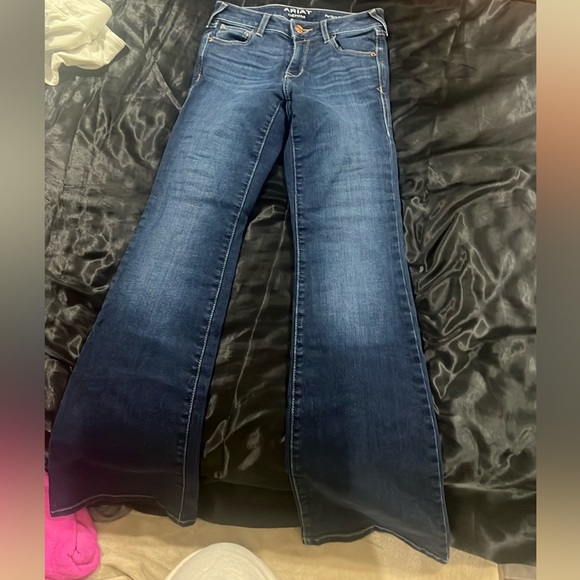 Ariat Denim Jeans dark wash flare size: 25 Regular - Picture 5 of 6